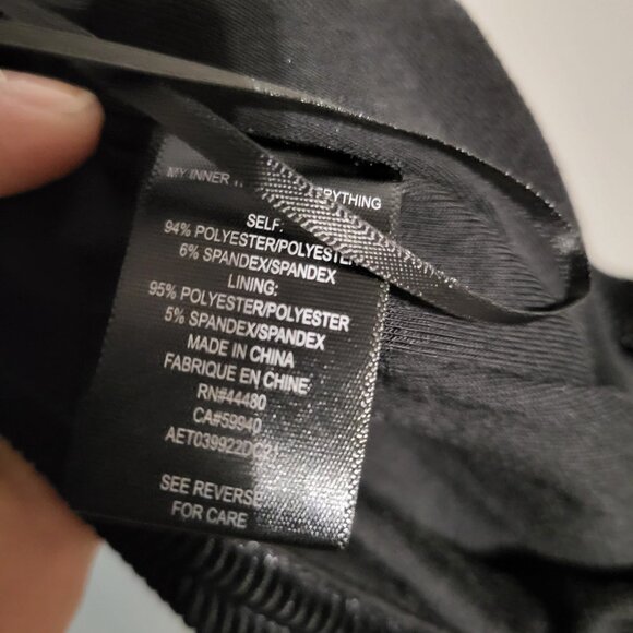 NWT AFRM VELOUR BLACK CROP TOP SZ XL - Picture 6 of 6